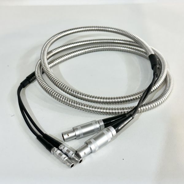 TR UT Cable Lemo 00-Lemo 01 High-Temperature with Steel cover 