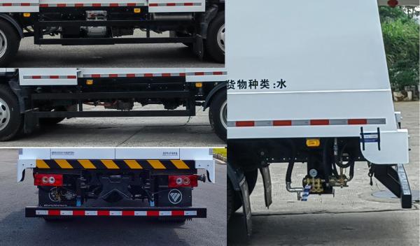 Green Energy Guardrail Cleaning Truck High Precision With Satellite Positioning Function