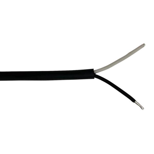 2 AWG ядра 18 сел залуживанные медные черные кабели на мель куртки PUR