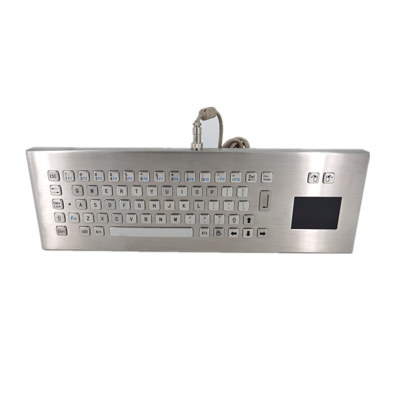 Настольная клавиатура предохранения от IP65 IK07 с Trackpad 65 ключей