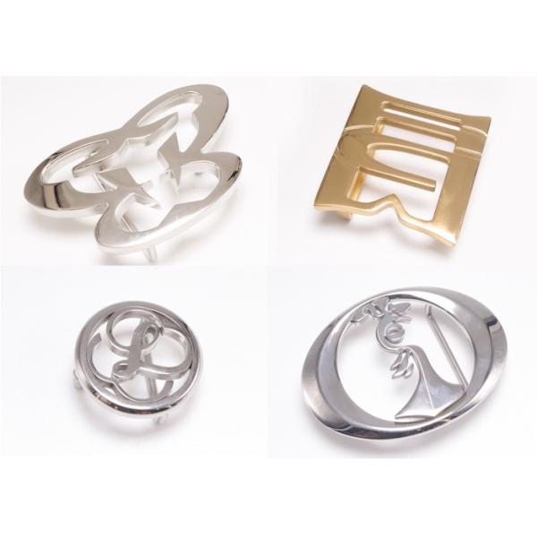 Пряжки пояса металла письма самого нового ковбоя стиля дизайна западного изготовленные на заказ с серебряным финишем