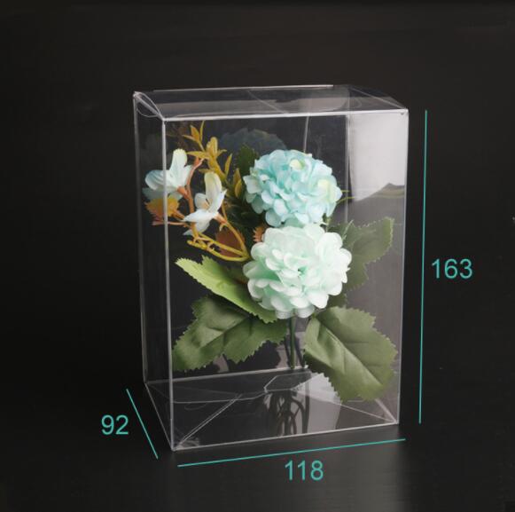 Transparent Eco Friendly Plastic Packaging Box 0.18-0.5mm Waterproof