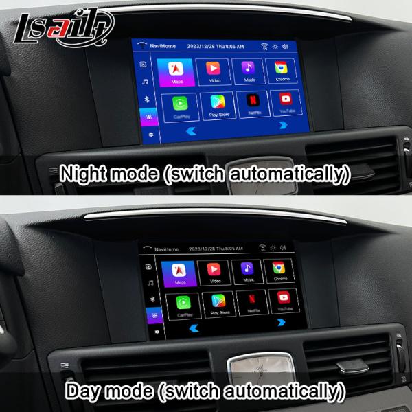 8G Qualcomm Android мультимедийный интерфейс для Infiniti Q70 M45 M25 2010- беспроводной CarPlay Box, Android Auto, NetFlix