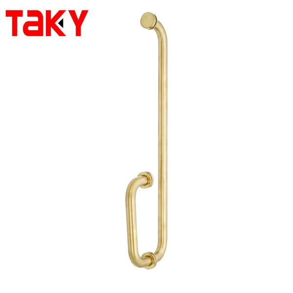 SS 304 Stainless Steel Single Glass Door Pull Handle for Steel Interior Sliding Door
