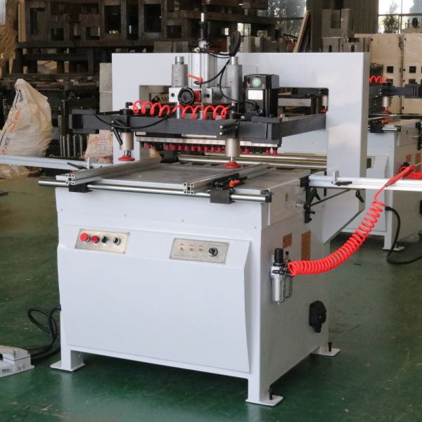 Perceuse à bois à double rangée de trous, forets multiples, 2840 tr/min