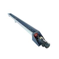 transporte de parafuso automatizado comprimento de Shaftless do aço carbono de 1~100m para o pó da grão do cimento
