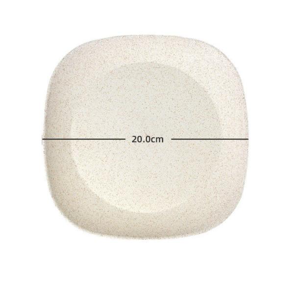 43cm*33cm*33cm Package Size Disposable Tableware Made from Eco-friendly Rice Husk