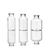 Frascos de vidro tubular transparente de 20 ml frasco de vidro borosilicato para injeção uso médico