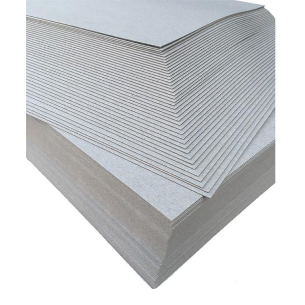 1000gsm Grey Cardboard Paper Uncoated Clay Grey Back Paperboard