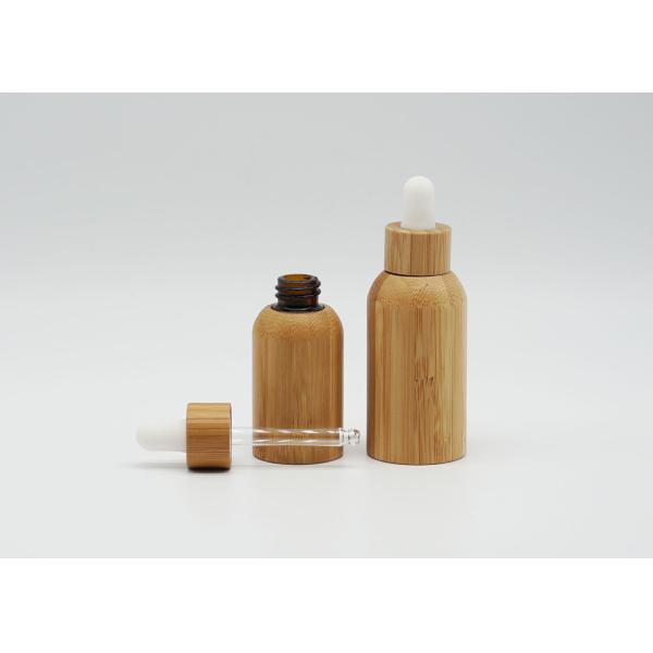 естественная бамбуковая бутылка стекла эфирного масла Odm капельницы 30ml