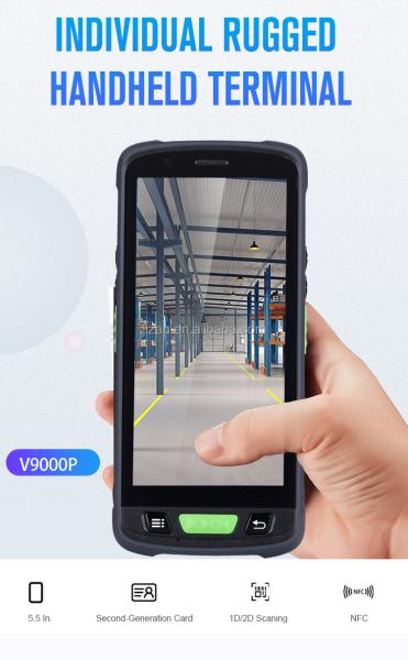 4G Touch Screen Pda Android Barcode Scanner NFC BT4.0 CE Sealed Environment