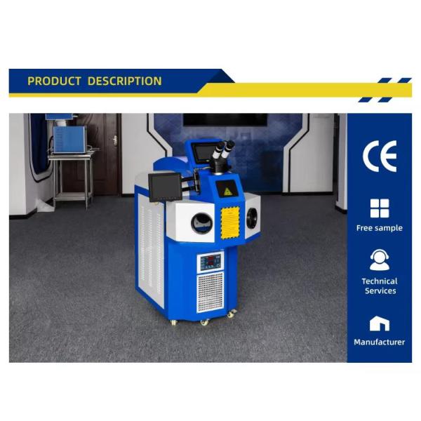 WELDING 200w Jewelry Laser Repairing Machine for Gold and Silver Goldsmiths Dental Lab Glasses Metal Mold 130 KG Weight