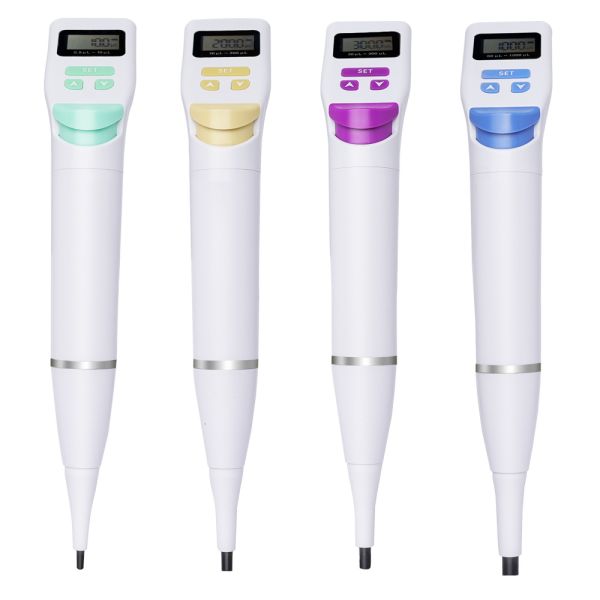 High Precision Lab Pipette Multi Color Electronic Pipette OEM / ODM For Research Use