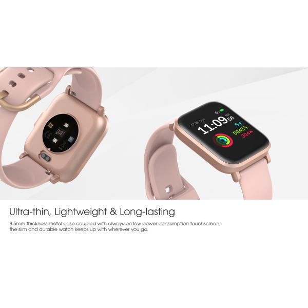 Smartwatch Bluetooth 5,0 отслежывателя фитнеса 240x240 170mAh водоустойчивый