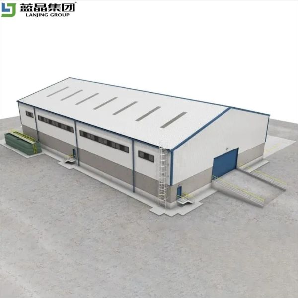 Steel Structure Warehouse and Prefab House Building Material Solution for Steel Structure Building Steel House Workshop Steel Building Steel Structure House