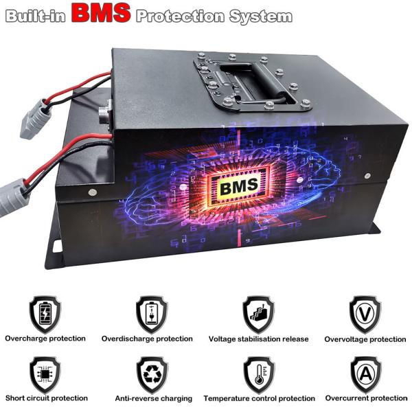 Bateria de Ion Battery Pack Electric Forklift do lítio da bateria 48V 72V 180AH 400AH do carrinho de golfe do ODM do OEM da bateria de lítio LiFePo4