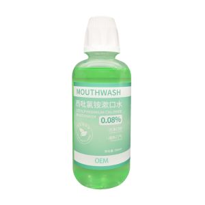 Alcohol Free Factory Direct Sale Customized Private Logo Cool Mint Oral Care Mouth Wash 500ml Bottles for Fresh Healthy Hygiene