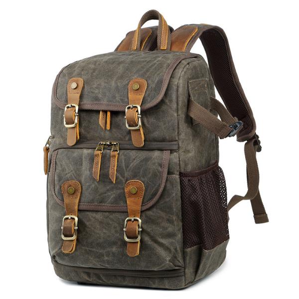 Eco-friendly Customized Logo Camera Bag Backpack for DSLR and Laptop in Customized Color
