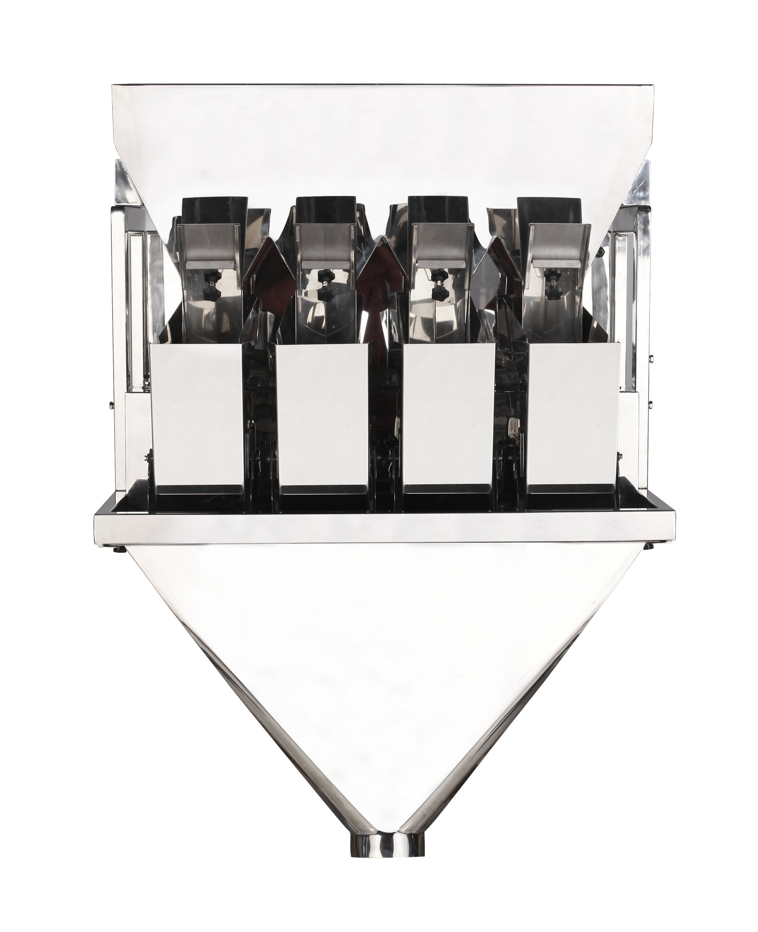 Weigher автоматической головы 304SS 2/4 линейный для машины упаковки веся масштаба риса фасоли зерна
