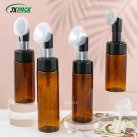 Face Cleaning Empty Mousse Bottle 150ml PET Plastic Wash Cleanser Foam Cleanser Bottle