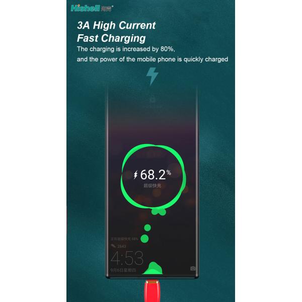 Анти- покрашенный оксидацией USB мобильного телефона привязывает универсальную длину 15cm