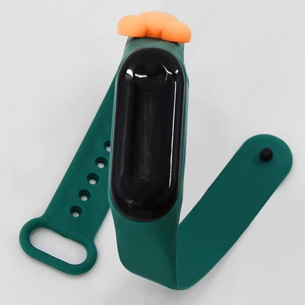 Kids Cartoon Electronic Bracelet Watch Thermoplastic Silicone Rectangular Case