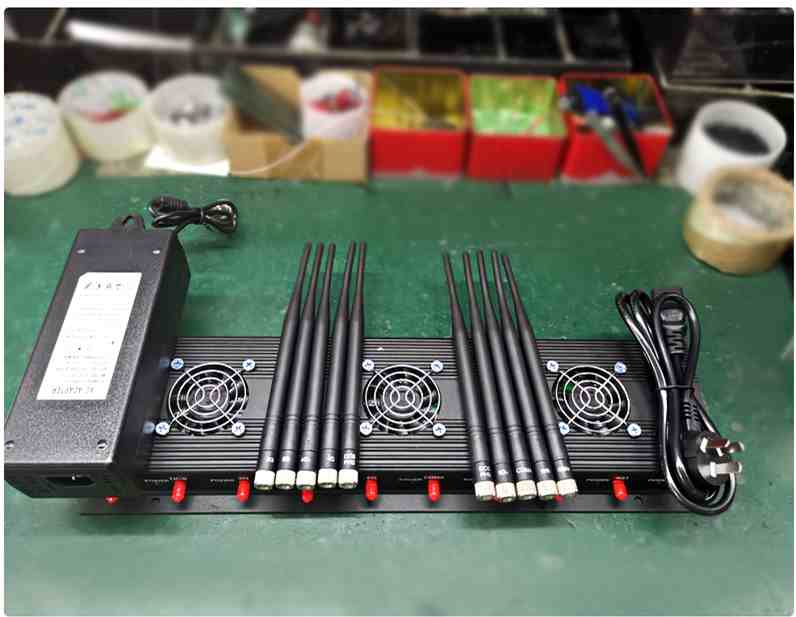 Jammer сигнала UHF VHF Wifi телефона 10 каналов для тюрьмы школы домашнего офиса