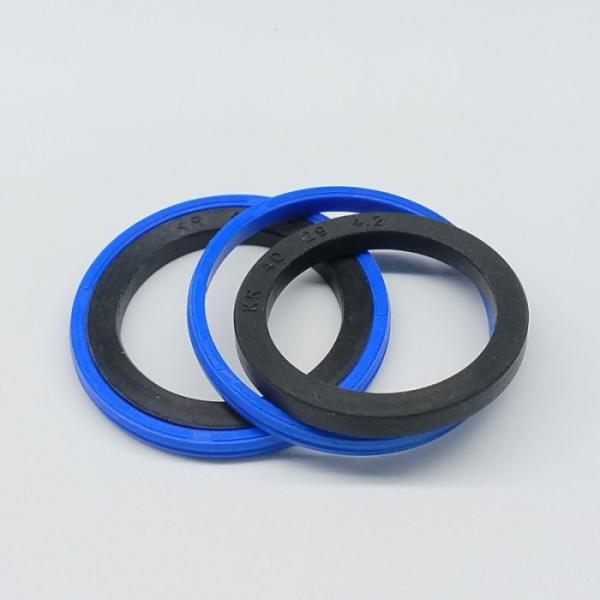 80 Shore A Hydraulic Cylinder Piston Seal Blue PU Material KR 0040 00701 40x29x4.2