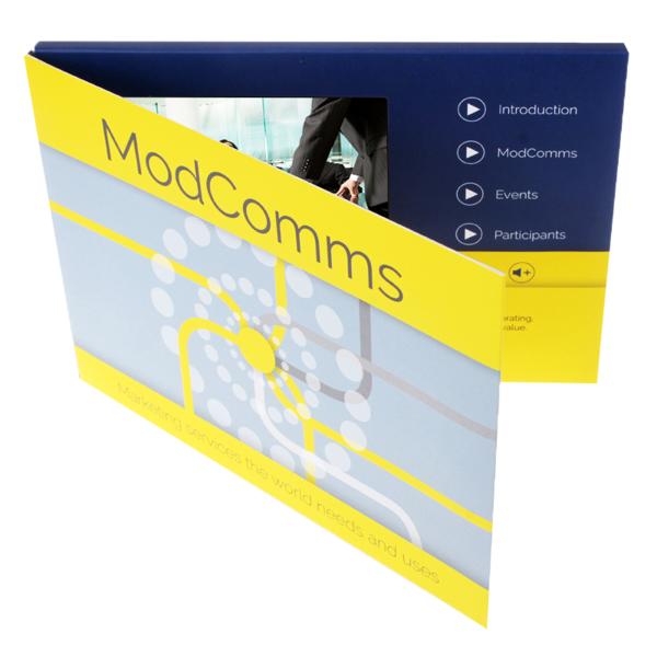 Experience the Best of Both Worlds with 512MB Memory and FLAC Audio Format LCD Video Business Cards