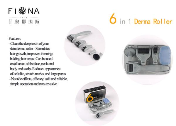 The supplier DRS 6 in 1 derma roller from derma roller 540 titanium manufacturer