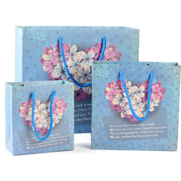 Floral Gift Bag Fashion Bags Paper Bags Plus Print Wholesale Custom-made Handbags Bouquet Gift Bags