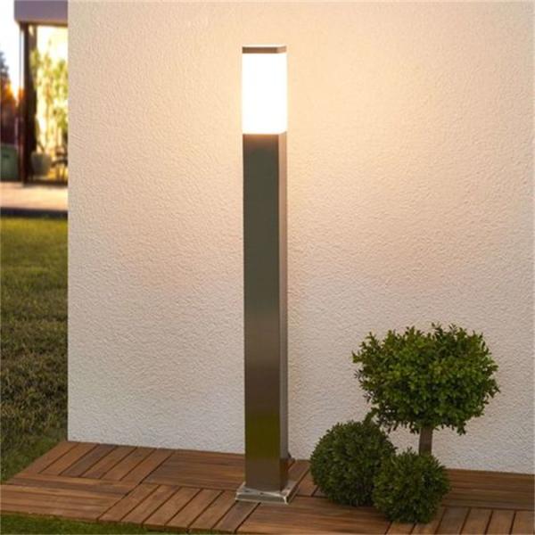 Rustic Red Garden Lights Corten Steel Outdoor Lights Box Metal Outdoor Lamp  10Watt