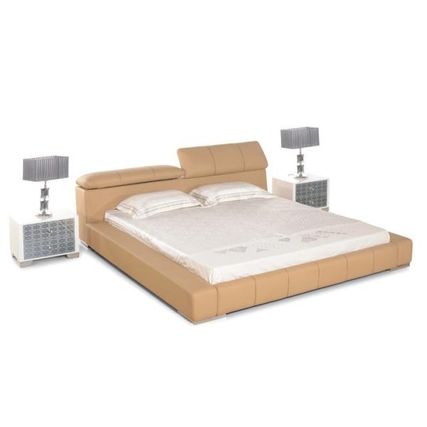 bedroom furniture, modern leather bed G009