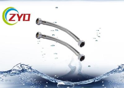 40cm Long 304 Metal High Temperature Pex Inner Tube Flexible Braided Knitted Hose For Sink Basin Faucet