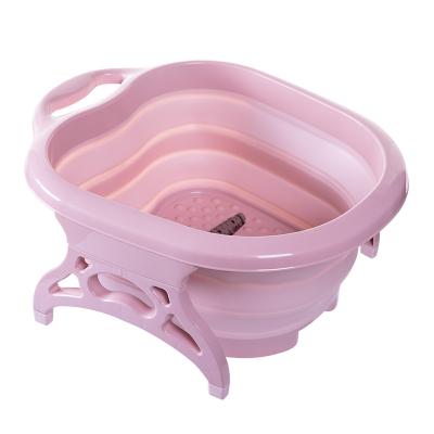 Cubeta dobrável plástica portátil da massagem do pé 1KG