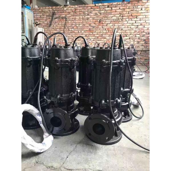 WQ Погружаемый насос для сточных вод 10m3/h -1300m3/h Сливный железный насос для сточных вод