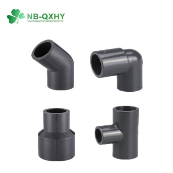 Sch80 PVC Pipe Fittings with Glue Connection Request Sample