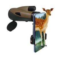 Telescopio monocular del teléfono móvil del poder más elevado BAK4 FMC 12x60m m con la caja que lleva