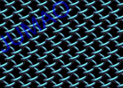 Area Reduction Fireplace Chain Curtain , Easy To Install Metal Mesh Drapery