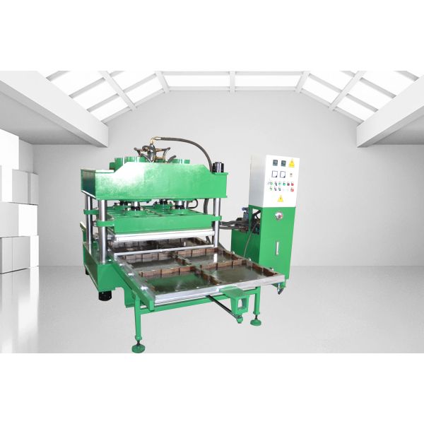Rubber Floor Tile Making Machine Rubber Tile Vulcanizing Press Machine For Moulding / Rubber Floor Tile Making Machine