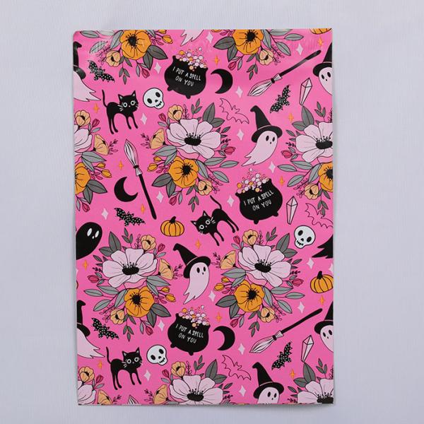 Economical PE Plastic Mailing Pouches 20x30cm Printed Poly Mailers OEM / ODM