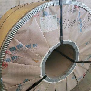 Feuille galvanisée laminée à froid OD 070-250mm d'immersion chaude en métal 202 de bobine de feuille d'acier inoxydable