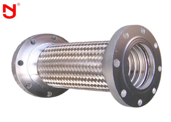Pipeline Metal Expansion Joint Sprial Welded Absorbs Thermal Growth With Flange
