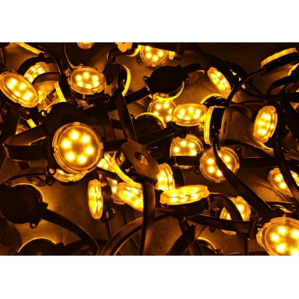 40mm Smart Addressable LED Pixel Light IP67 Waterproof High Brightness for Outdoor Facade and Media Wall