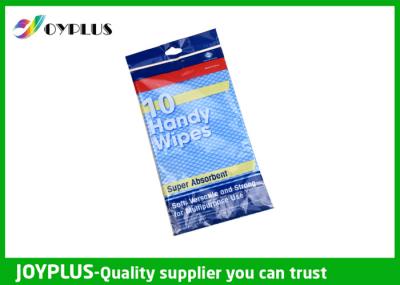 Super Absorbent Non Woven Towels , Household Cleaning Wipes Anti Pull