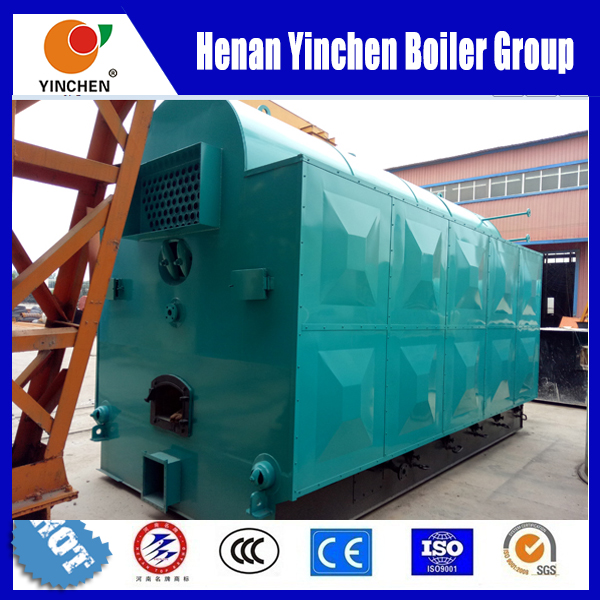 Automatic Stoker Coal Fired Steam Boiler 1-20 Ton DZL With Coal Feeding