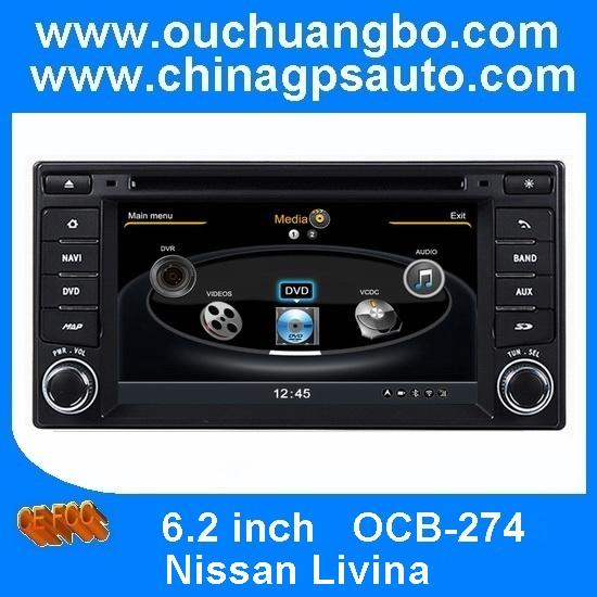 Ouchuangbo A8 Chipset S100 DVD GPS Navigation for Nissan Livina Car Multimedia System