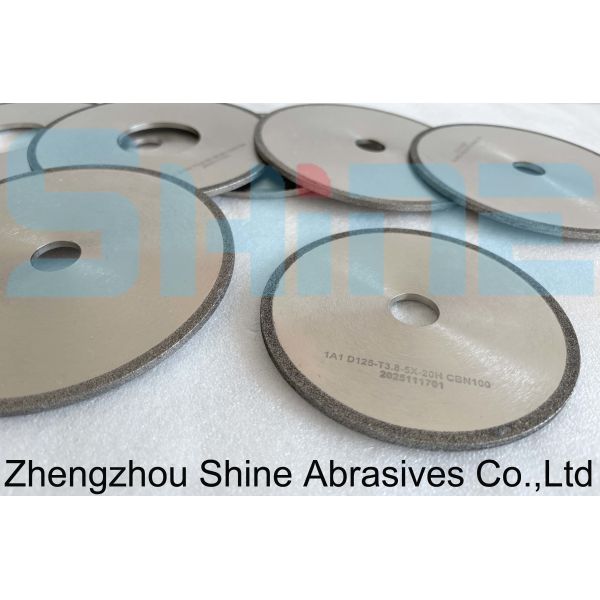 150 MM Electroplated Diamond CBN Grinding Wheels for Tungsten Carbide