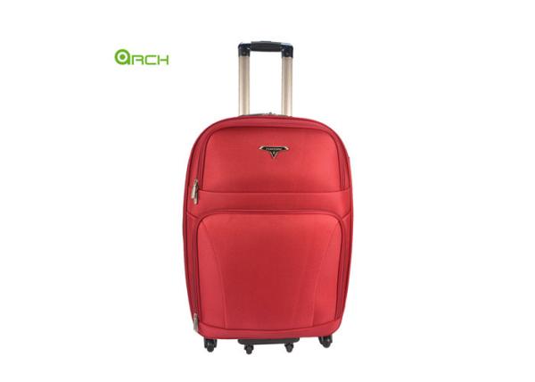 Tapeçaria 2 Front Pocket Lightweight capacidade da mala de viagem dura de 28 polegadas grande