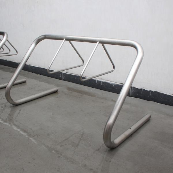 316 Нержавеющая сталь велосипедная стойка Dia60*3 Стальная труба рама Dia20 Круглые стальные стойки 2 треугольника